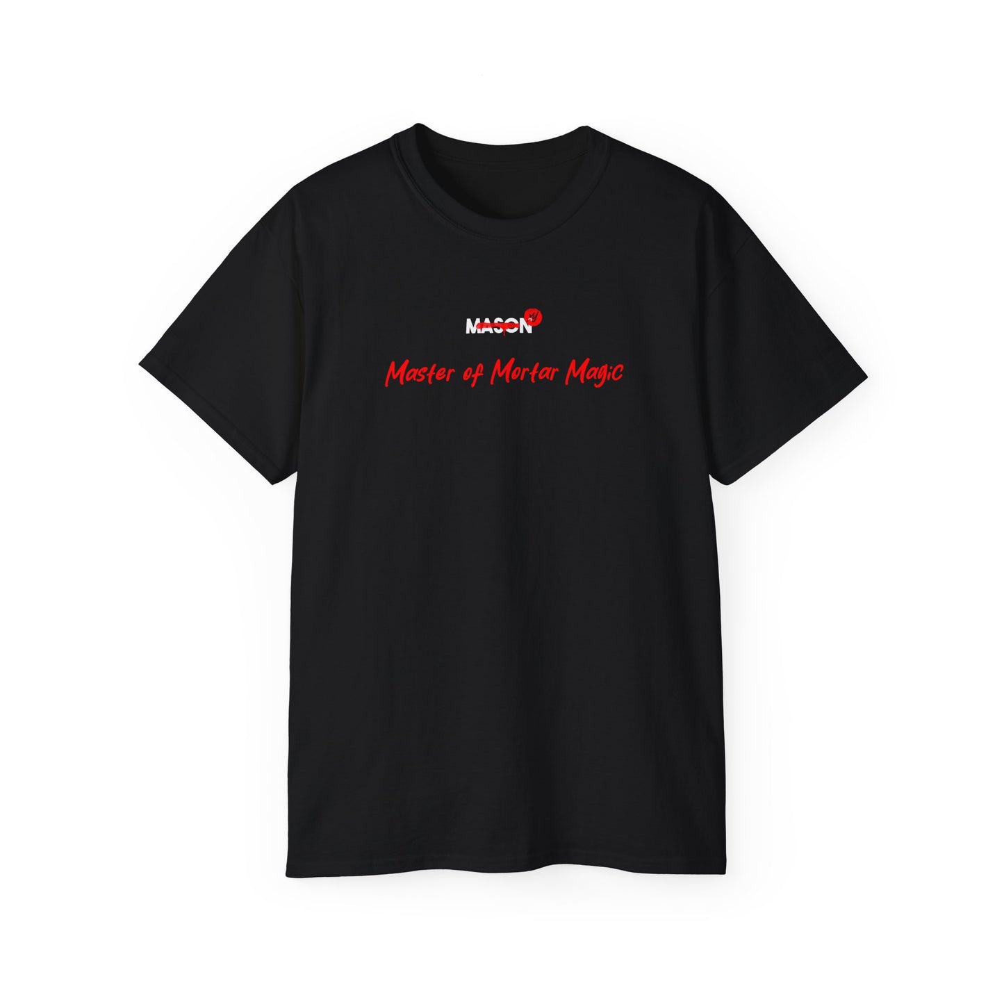 T-shirt for a mason - Mason Master of Mortar Magic Tee for the Crafty Builder
