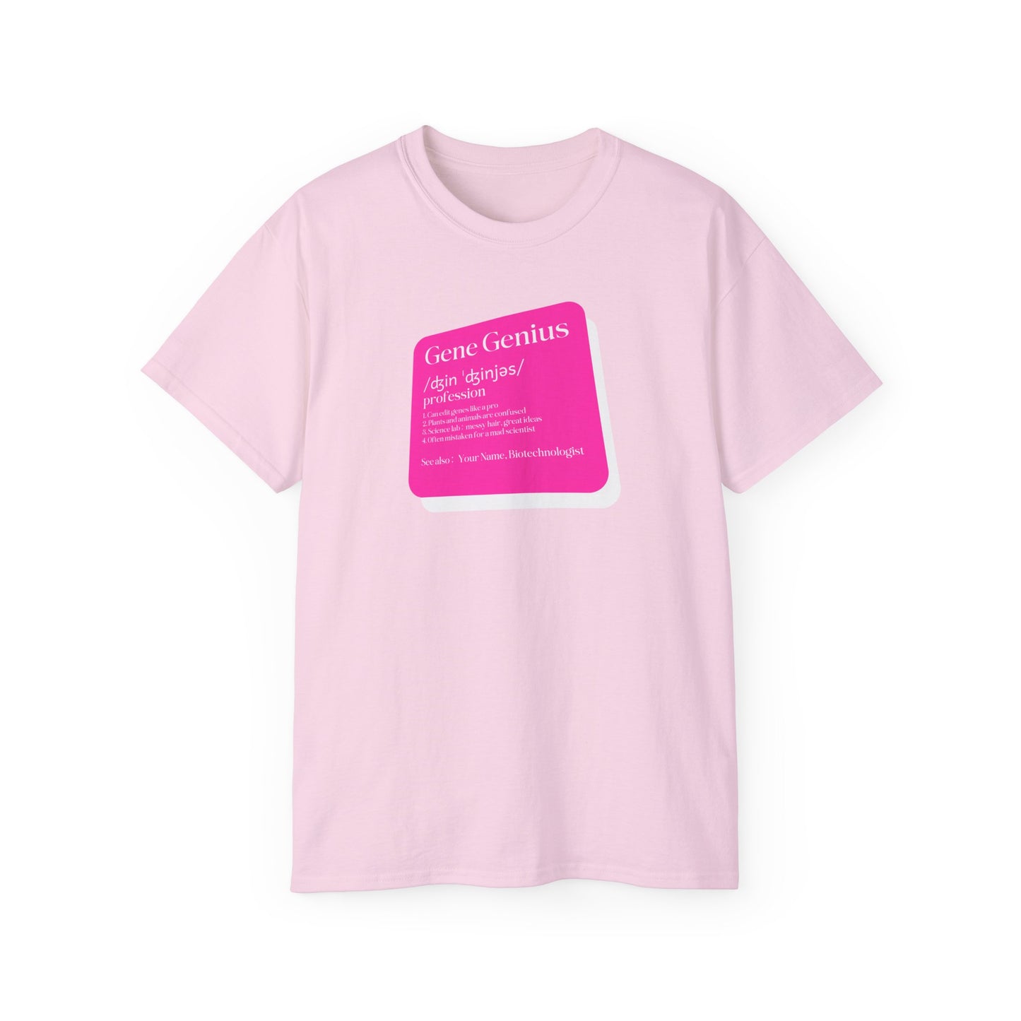 T-shirt for a biotechnologist - Gene Genius: Biotechnologist Edition - Unleash Your Inner Science Wizard
