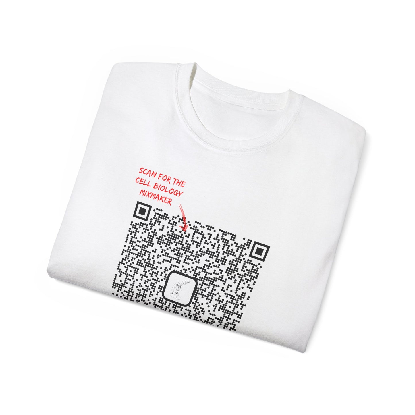 T-shirt for a bioinformatician - Scan for the Fun-Loving Bioinformatician