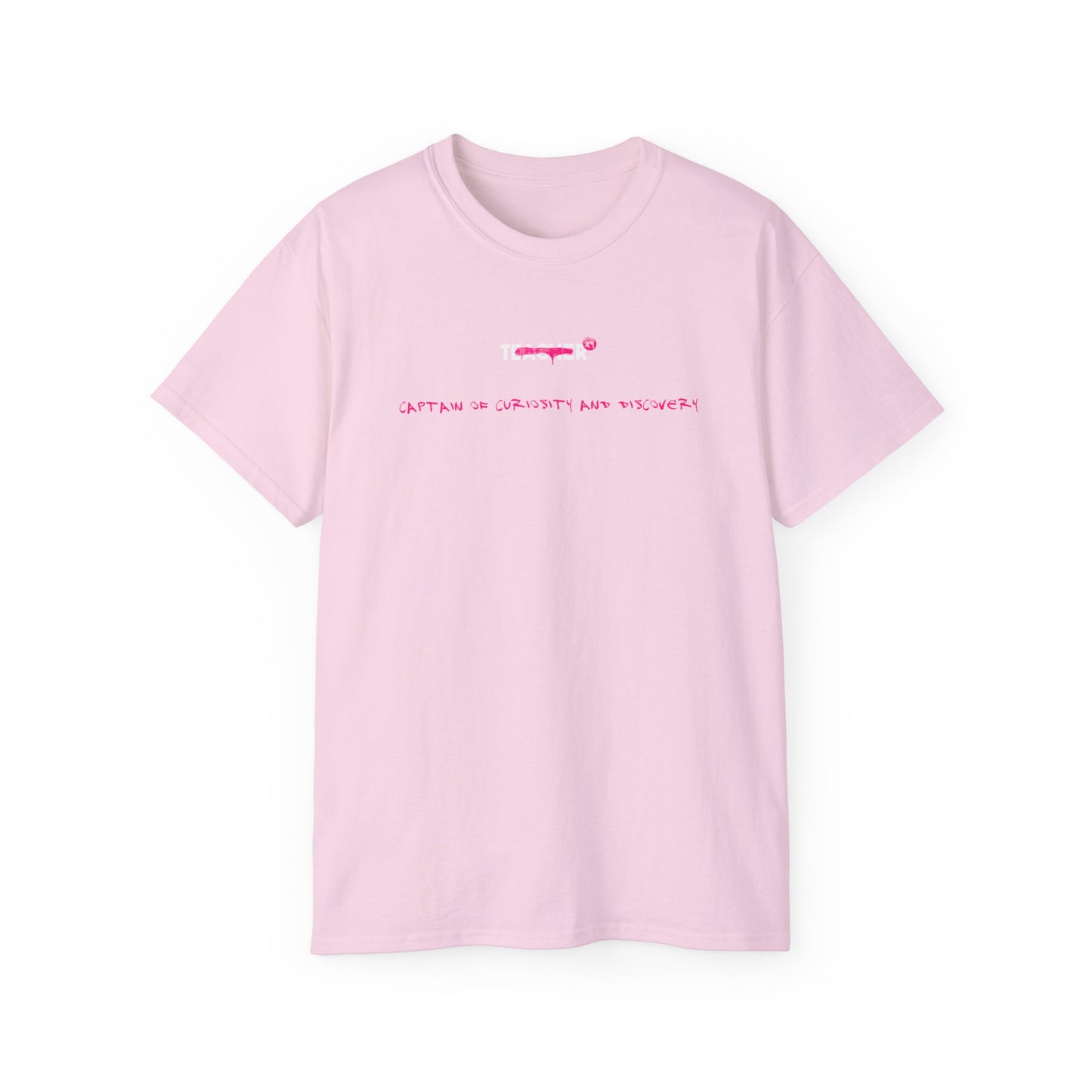 T-shirt for a teacher - Teacher Captain of Curiosity T-Shirt