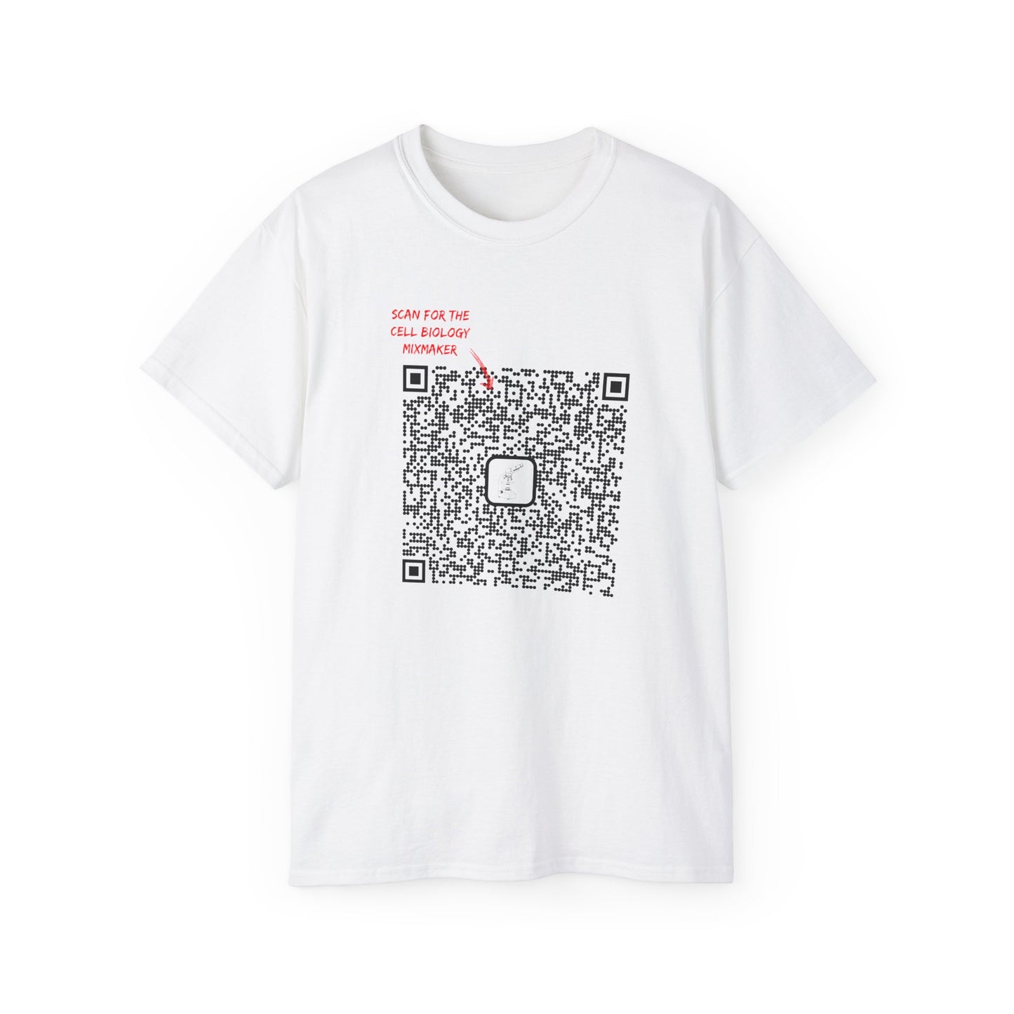 T-shirt for a bioinformatician - Scan for the Fun-Loving Bioinformatician