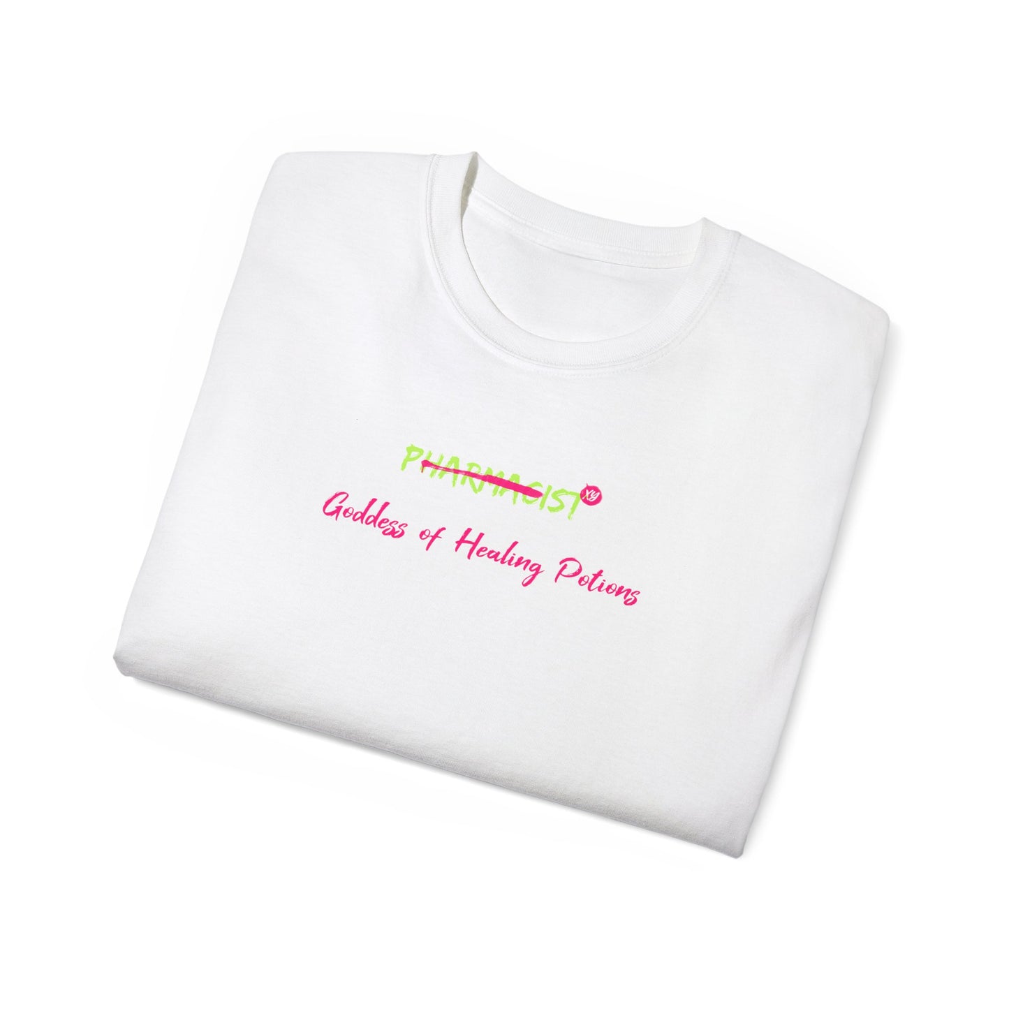 T-shirt for a pharmacist - Pharmacist: The Healing Potions Goddess Tee