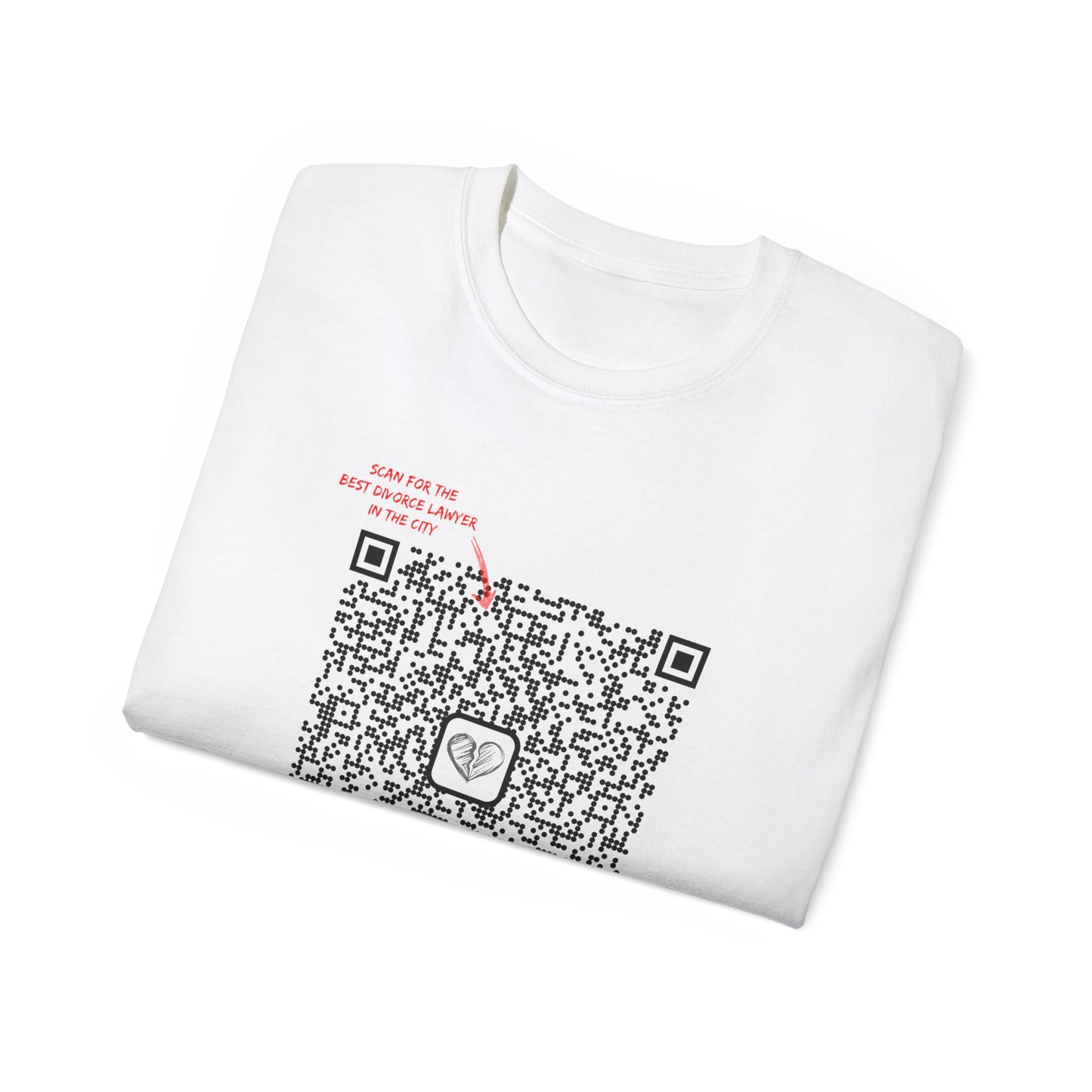 T-shirt for a lawyer - Scan for the Best Lawyer in the City: QR Code Edition