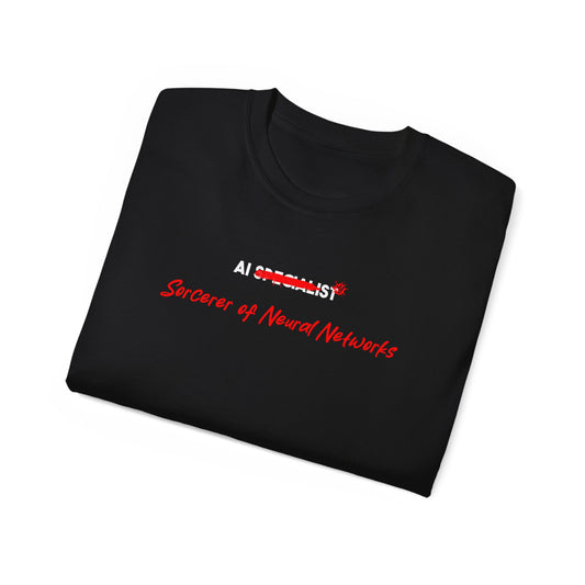 AI Specialist: Sorcerer of Neural Networks Tee