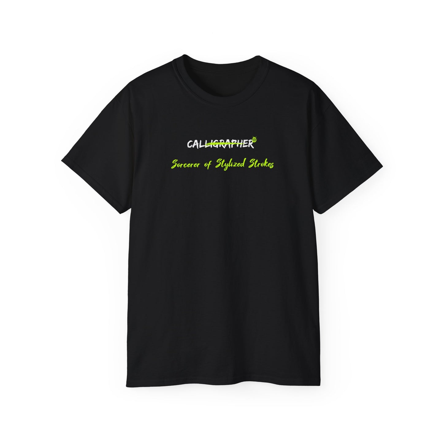 T-shirt for a calligrapher - Calligrapher's Elite Stylized Strokes Wear