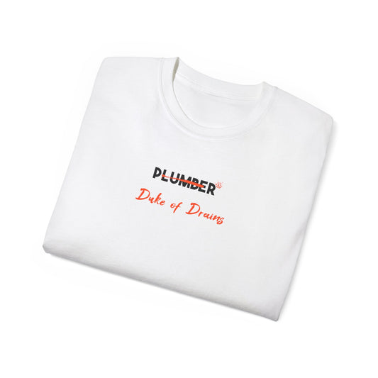 T-shirt for a plumber - Plumber Duke of Drains T-Shirt for Funny Workwear
