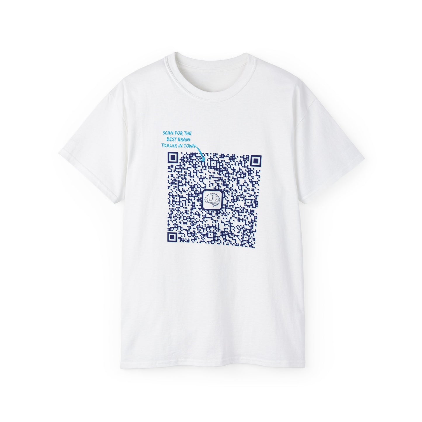 T-shirt for a neuroscientist - Scan for the Neuroscientist - Best Brain Tickler in Town!