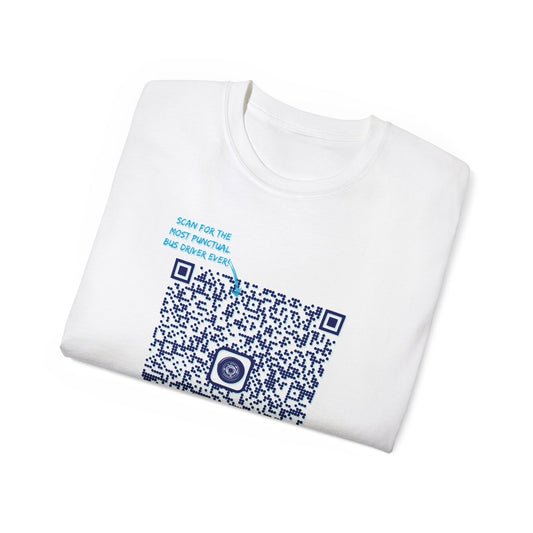 T-shirt for Bus Driver - Scan for the Most Stylish Bus Driver Ever!