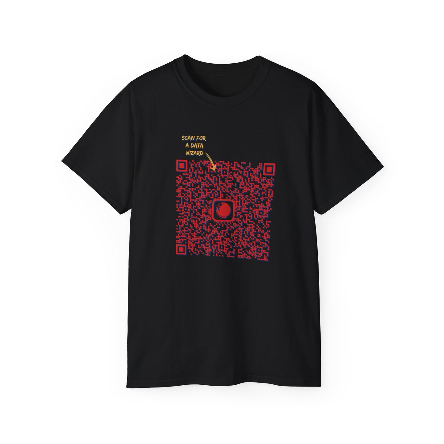 T-shirt for Data Analyst - Scan for a data analyst's personal touch!
