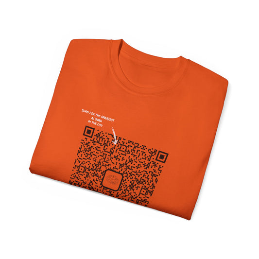 T-shirt for an AI Specialist - Scan for the smartest AI Specialist in the city to connect with!