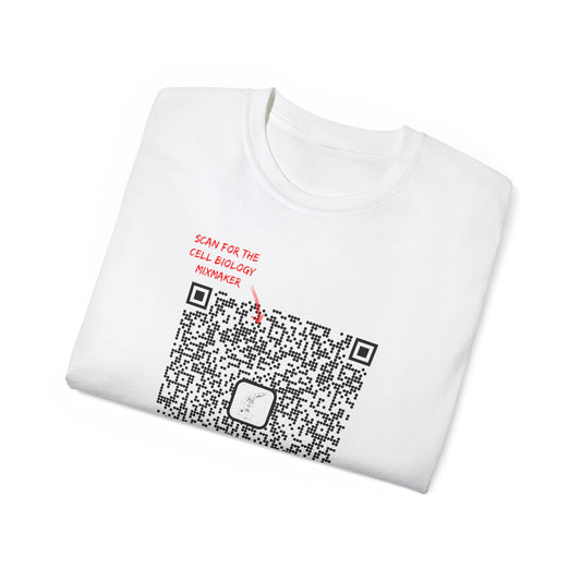 T-shirt for a bioinformatician - Scan for the Fun-Loving Bioinformatician