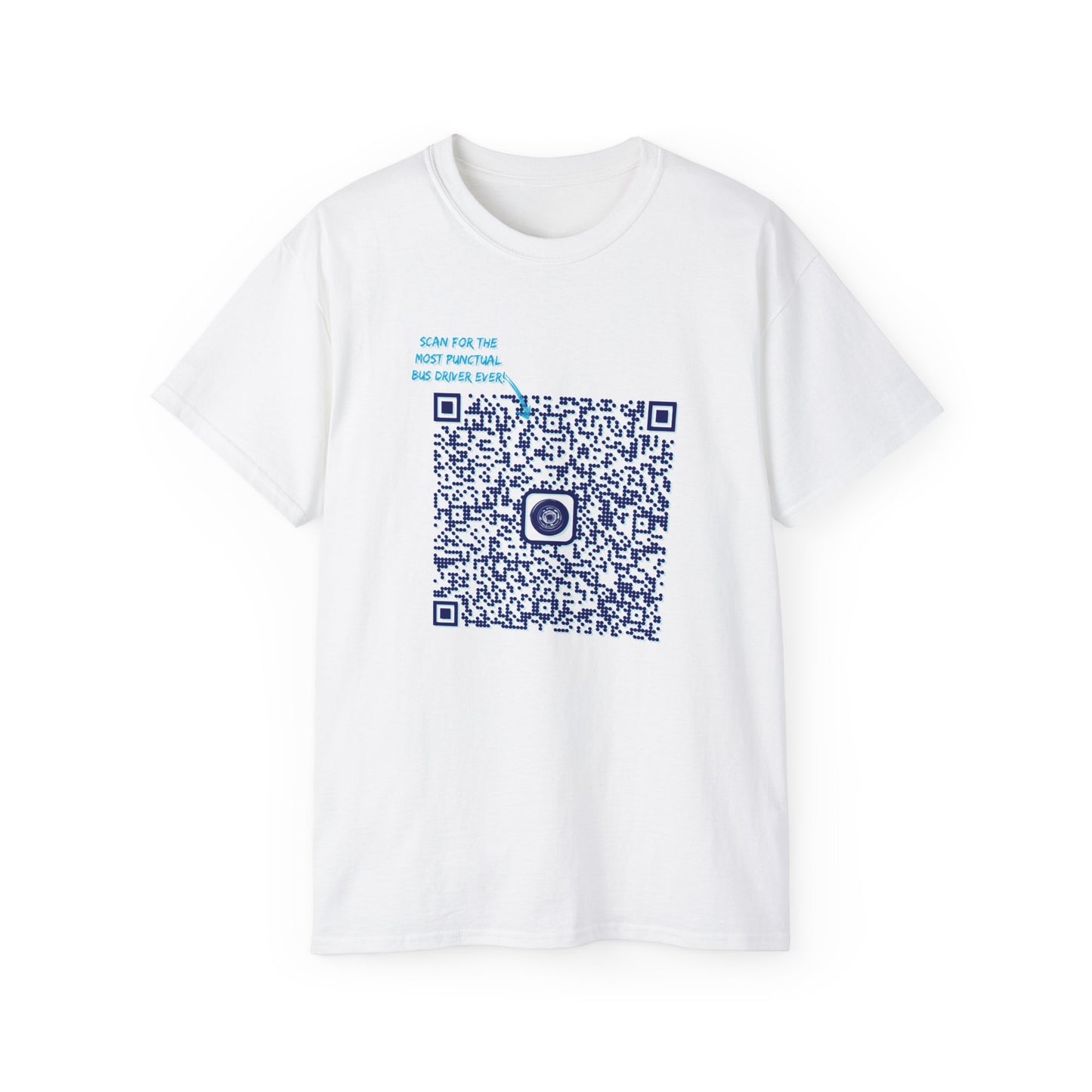 T-shirt for Bus Driver - Scan for the Most Stylish Bus Driver Ever!