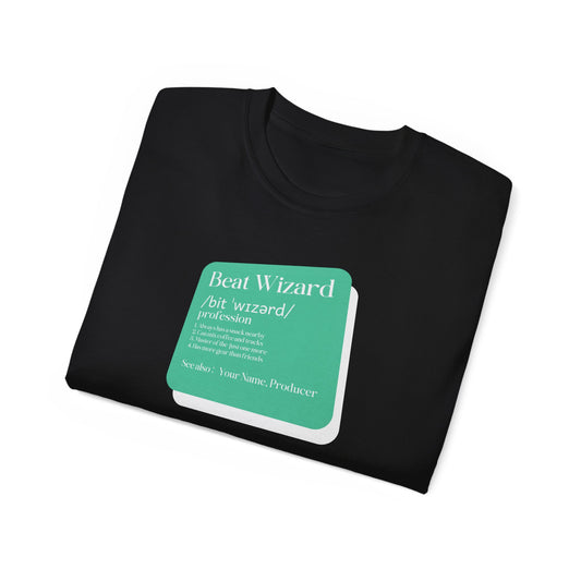 Beat Wizard: Gear Over Friends Music Producer Tee
