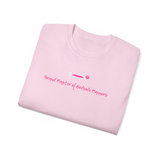 Doctor Humor T-Shirt: Master of Bedside Manners