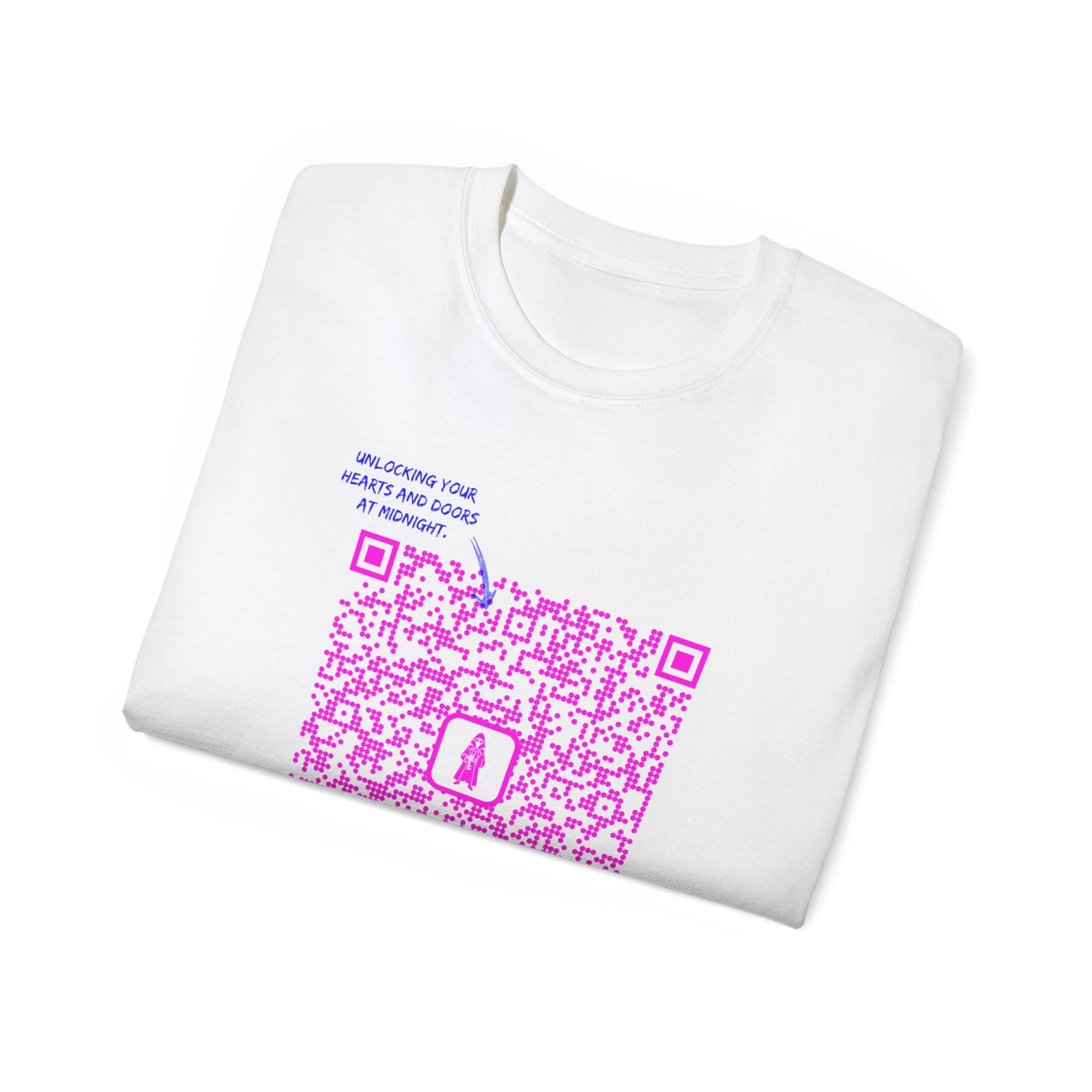 T-shirt for a locksmith - Unlocking Your Hearts and Doors: Locksmith QR Code Shirt